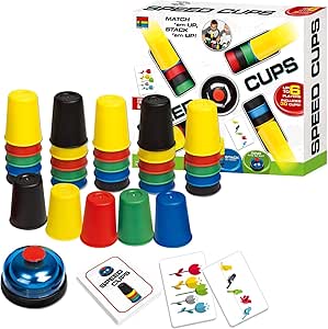 🥤 لعبة أكواب السرعة (Quick Cups / Speed Cups) 🎲🎉