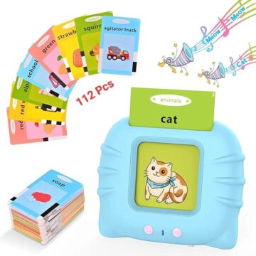 لعبة قاري كروت التعليمية للأطفال – فلاش كارد ناطق لتنمية الكلام والمهارات المبكرة