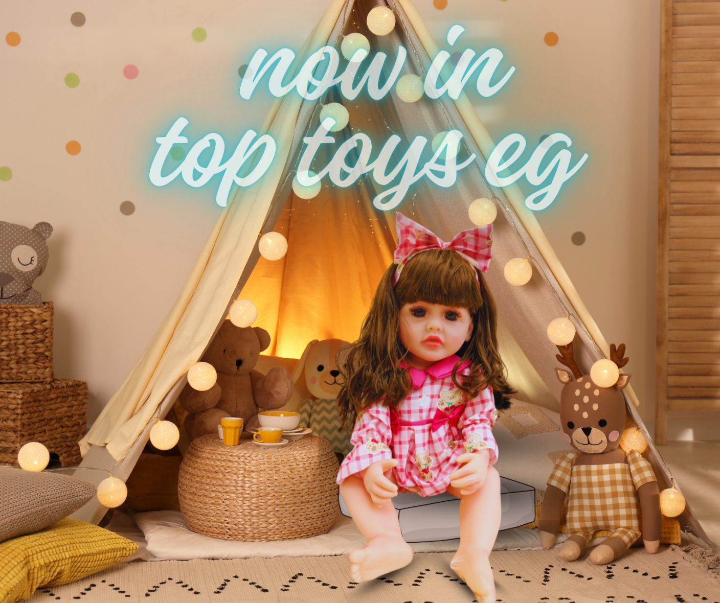 عروستي المتكلمة الجميلة.. مش مجرد لعبة كانها بيبي بجد !