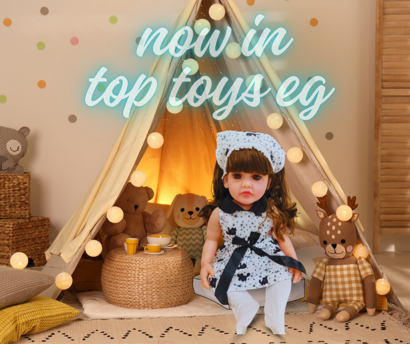 عروستي المتكلمة الجميلة.. مش مجرد لعبة كانها بيبي بجد !