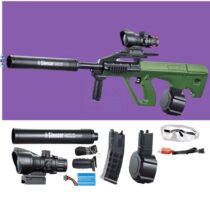 🔫🔥 رشاش AUG جيل واتر – لعبة أكشن واقعية قابلة للشحن للأطفال والكبار قوة – دقة – متعة لعب بلا توقف!