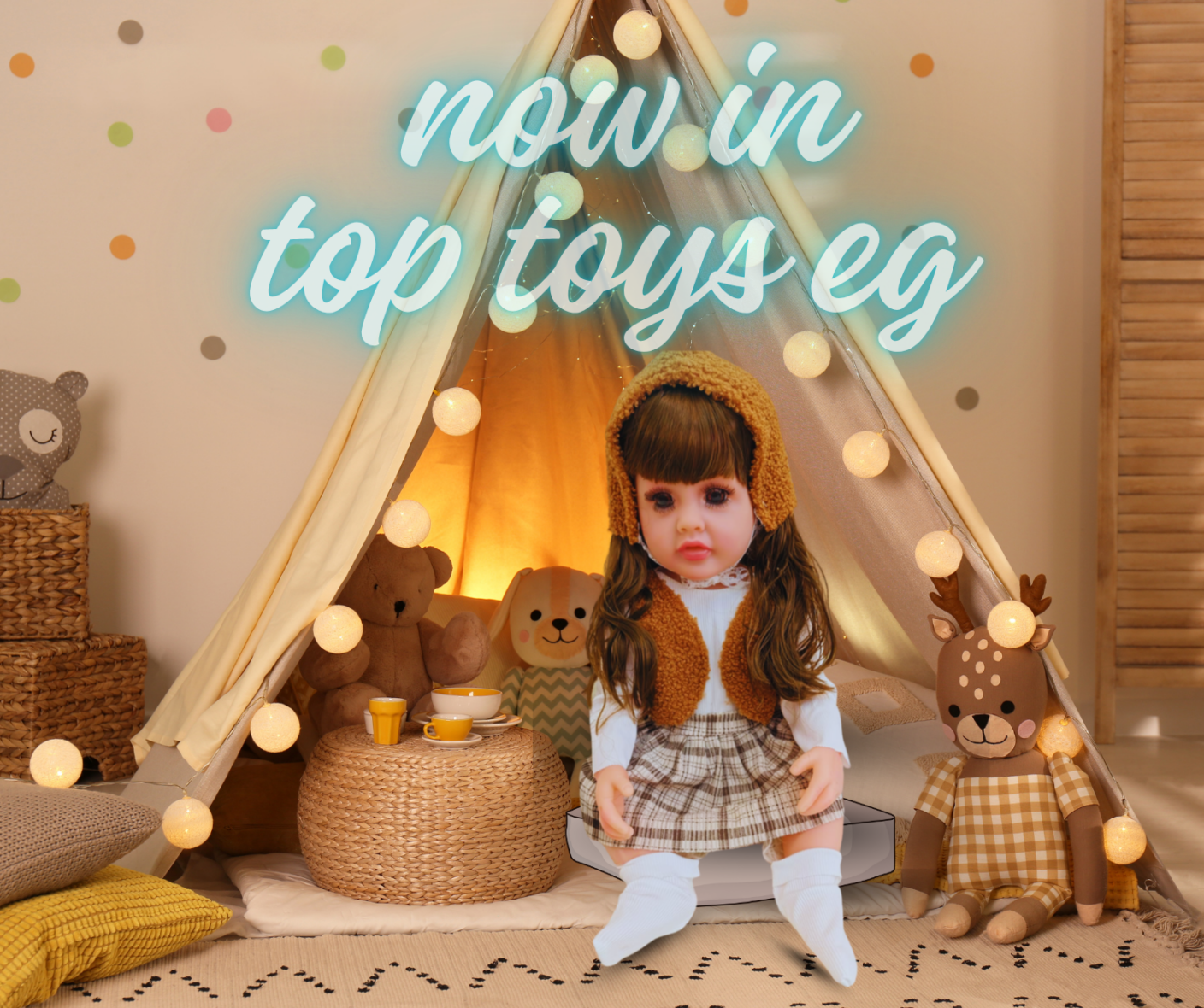 عروستي المتكلمة الجميلة.. مش مجرد لعبة كانها بيبي بجد !