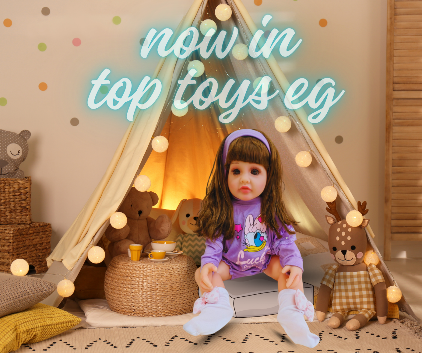 عروستي المتكلمة الجميلة.. مش مجرد لعبة كانها بيبي بجد !