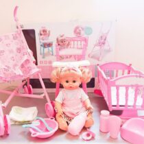 ⭐ عروسة Baby Born 4×1 – كاملة بكل الإكسسوارات للأطفال