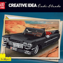 لعبة مكعبات تركيب سيارة كلاسيك فينتاج – كاديلاك إلدرادو (MOC 10012) 🚗