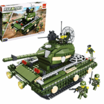 ليجو دبابة عسكرية للأطفال – 563 قطعة