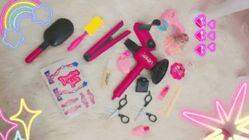 بيوتي صالون البنات بالتسريحة والكرسي – صالون حقيقي مصغر للبنات !