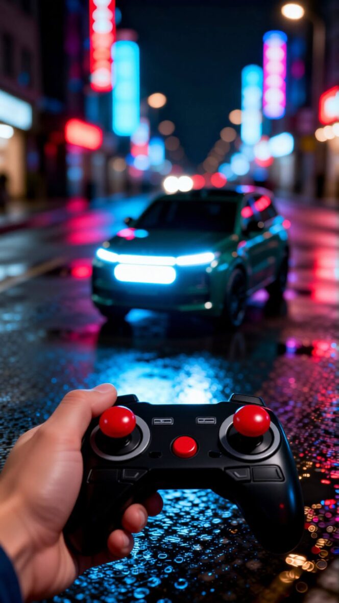 عربية أطفال ريموت كنترول موديل 12438 | تصميم SUV صيني فاخر | إضاءة LED + شحن USB | مقاس 1:12 | من 3 إلى 6 سنين